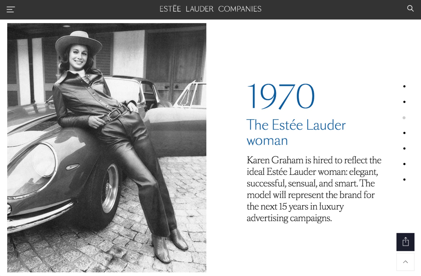 Key Moments – The Estée Lauder Companies Inc.